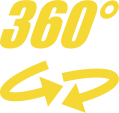 spin 360°