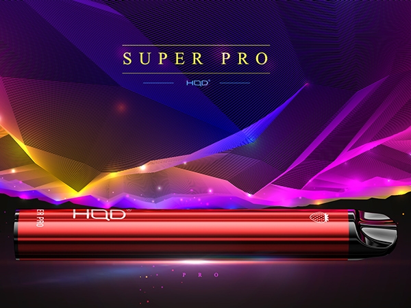 HQD 600 PUFFS SUPER PRO EXCELLENCE UPGRADED VERSION
