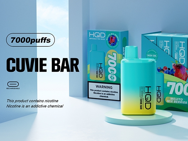 HQD CUVIE BAR 7000 PUFFS! Trending Vape with Large Puff Count!